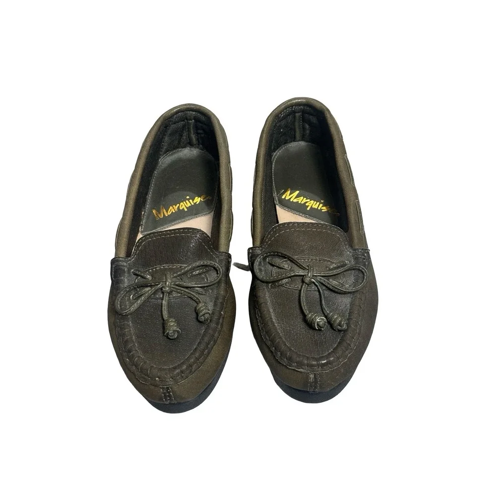 Marquise leather moccasin